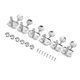 thumbnail image 3 of 6Pcs String Tuning Key Retro Style Metal Delicate Tuning Pegs Replacement for Electric Guitar Silver, 3 of 4