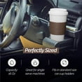 thumbnail image 7 of Copco Acadia 16 oz Reusable To-Go Travel Mug - BPA-Free Insulated Coffee Cup with Double-Wall Insulation, Spill-Proof Lid & Non-Slip Rubber Grip - Microwave & Dishwasher Safe (White/Brown), 7 of 7