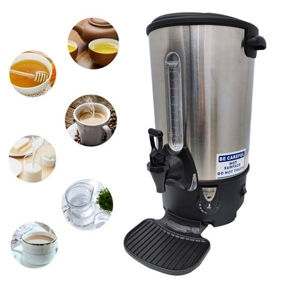 INTBUYING 8.8L Hot Water Dispenser Boil Machine Heater Kettle with Faucet 304 SS
