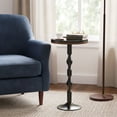 thumbnail image 2 of Small Round Drink Table,Pedestal Tables,Small Round Side Table for Narrow Spaces,End Table for Living Room, Bedroom, Bathroom,Balcony, 2 of 8