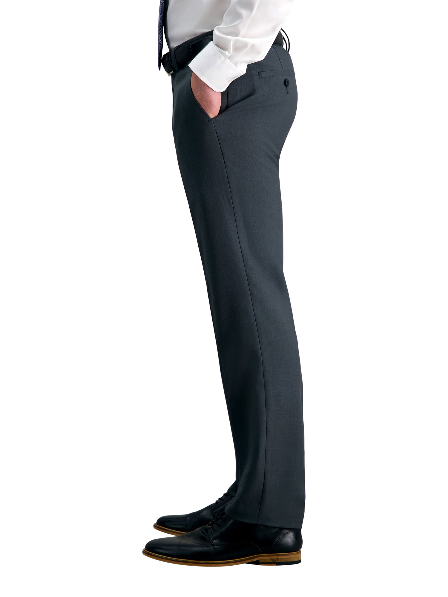 George Men's Comfort Stretch Suit Separates Pant, Straight Fit 30-54 Waist Size Range