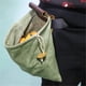 thumbnail image 2 of Bolsa de forrajeo, bolsa para recoger frutas, bolsa de herramientas para colgar en la cintura para caza, Camping (verde), 2 of 5