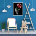 thumbnail image 3 of Kit de pintura de diamante 5D DIY Rose Taladro redondo completo Decoración del hogar Likrtyny Arte deco, 3 of 9