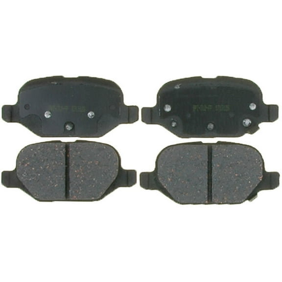 Disc Brake Pad Set Fits select: 2012-2019 FIAT 500