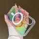 thumbnail image 3 of For iPhone 16 Case Compatible with MagSafe Acrylic + TPU Gradient Phone Cover, 3 of 5