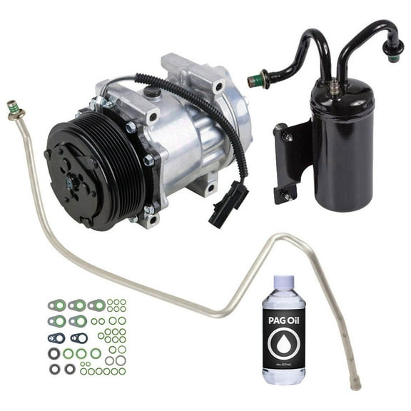 AC Compressor & A/C Kit For Dodge Ram Cummins 5.9L Diesel 2003 2004 2005 - BuyAutoParts