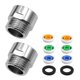 thumbnail image 1 of Flow Restrictor Shower Water Saver for Shower, 2 Pieces Water Flow Restrictor Set D, Up to 70% Wate, 1 of 5