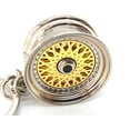 thumbnail image 5 of LAICAIW Gold BBS Wheel Keychain Automotive Automotive Part Car Gift Key Chain Ring, Gold Bbs Wheel, One Size, 5 of 5