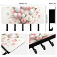 thumbnail image 2 of Mother's Day Balloons Mail Holder Organizer Wall Mount with Shelf Key Holder Key Rack with 5 Key Hooks for Wall Decorative, 2 of 6