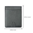 thumbnail image 2 of unbranded 1Ud Cartera Para En De Carbono Con Bolsillo Antirrobo Para Tarjetas, 2 of 8