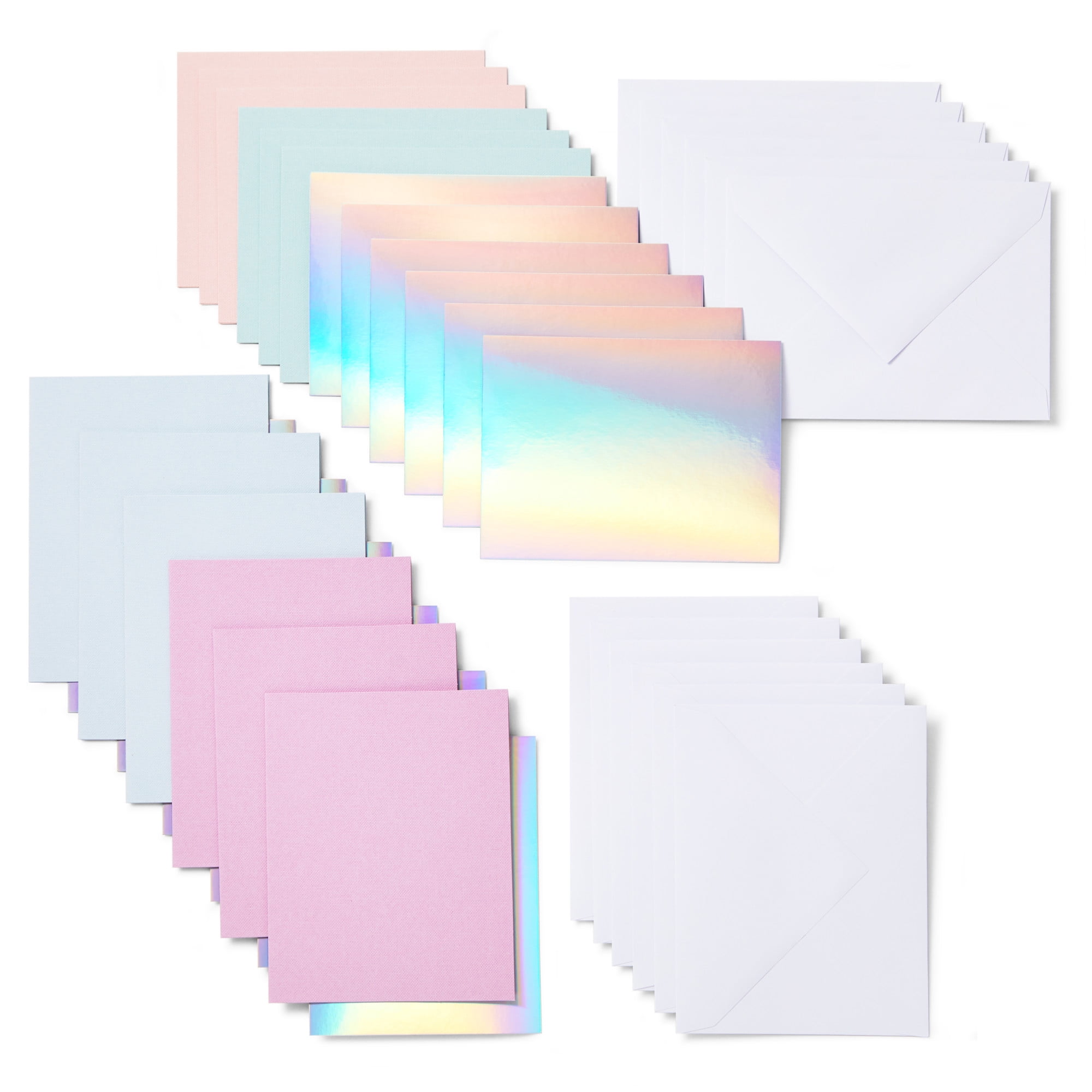 Cricut Joy Insert Cards-Matte Silver Lining Sampler - 093573557248