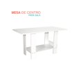 thumbnail image 1 of Mesa de centro Multiusos Minimalista Armable blanco 6.49 pulg, 1 of 7