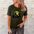 thumbnail image 3 of Gibobby Playera de Manga Corta con Cuello Redondo Camiseta con corazón béisbol para mujer Camiseta con corazón béisbol con gráfico para mujer Ropa(AG,CH), 3 of 3