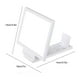 thumbnail image 5 of Methold Amplificador de pantalla 3D, lupa plegable para teléfono móvil, soporte HD, soporte para amplificador de vídeo, soporte para agrandar, Teléfono y Comunicación Blanco, 5 of 6