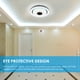 thumbnail image 3 of Lámpara De Techo Led De Ahorro De Energía Para Habitación De Techo Redonda Con Bluetooth, Luz Natural Blanca Para El Cuidado De Los Ojos Para El Hogar, La Oficina Y El Hotel Serendint HA016317-00, 3 of 6