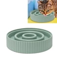 thumbnail image 4 of Dog Puzzle Bowl, Slip Proof Stable Base Prevent Choking Slow Feeder Pet Bowl  For Cats For Small Medium Dogs Green,White,Beige, 4 of 8