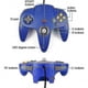 thumbnail image 4 of 2 Pack Classic Wired N64 Controller Retro Games 64-bit Gamepad Joystick Replacement, 4 of 5