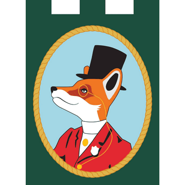 Magnolia Garden Flags M010053 13 x 18 in. Everyday Snooty Fox Polyester Garden Flag