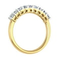 thumbnail image 2 of 1/2 Carat Round Diamond Wedding Band Ring in 14K Yellow Gold (Ring Size 8.75) (SI1-SI2 Clarity), 2 of 5