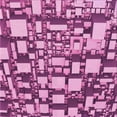 thumbnail image 1 of Ahgly Company Indoor Square Patterned Violet Purple Area Rugs, 5' Square, 1 of 6