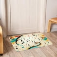 thumbnail image 6 of Note Non-Slip Polyester Kitchen Mat Indoor Rug Area Rugs Machine Washable Indoor Mat, 6 of 6