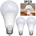 thumbnail image 1 of E27 voltaje 180-240V 5/7/9/12wled bombilla bombilla inducción farola patio bombilla inducción aluminio envuelta en plástico bombilla inducción pasillo casa patio blanca (5W) (YX-295E), 1 of 8