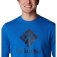 thumbnail image 5 of Columbia Mens Trek Crew Bright Indigo Large, 5 of 5
