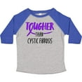 thumbnail image 3 of Inktastic Tougher Than Cystic Fibrosis Boys or Girls Toddler T-Shirt, 3 of 5