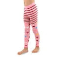 thumbnail image 4 of TeeHee Little Kids Girls Fashion Cotton Footless Tights 3 Pair Pack, 4 of 4