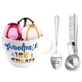thumbnail image 1 of Juego de cuencos para helado Dolficy Grandpa Gift Cuchara de cerámica, 1 of 6
