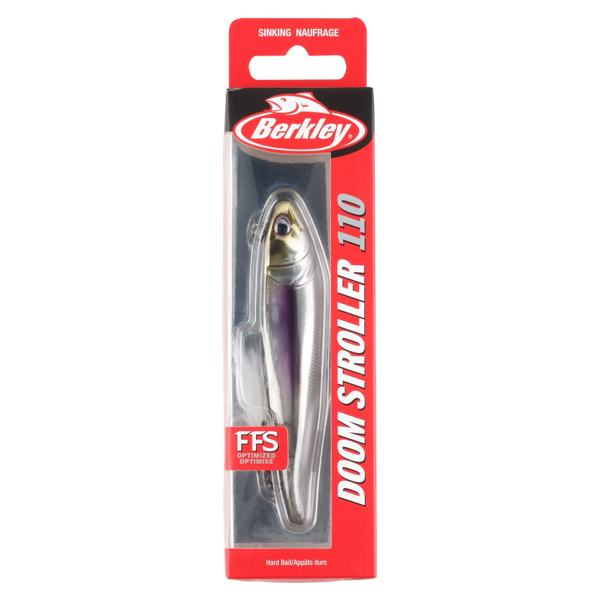 Berkley Doom Stroller Fishing Lure, 4.3 in, Wakasagi (1-count)