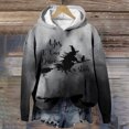 thumbnail image 2 of Chandail en Molleton Sans Capuche Imprimé Col Rond Manches Longues Automne Hiver pour Femmes Confortable Mode, 2 of 3