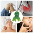 thumbnail image 4 of Unique Bargains 1 Pc Portable Octopus Head Massage Comb for Home Dark Green Resin, 4 of 5