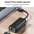 thumbnail image 2 of Adaptador Ethernet TYPE-C A Gigabit Tarjeta de Red USB-C de 1000 Mbps Tarjeta de Red Type-C A RJ45 Lan para Computadora Portátil Sin Controlador, 2 of 5