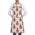 thumbnail image 2 of Zufioo German Shepherd Dog for Lock Hem Apron with Pockets, Stain and Oil Proof Tie-down Apron for Cooking Barbecue Restaurant, Unisex-One Size, 2 of 9