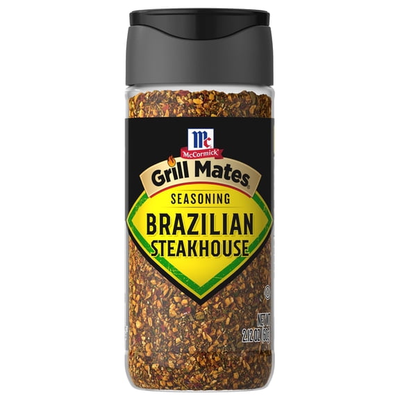 Pack Of 2 McCormick Grill Mates Brazilian Steakhouse, 2.12 oz (Package May Vary)