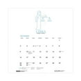 thumbnail image 4 of House of Doolittle HOD3185 14 x 11 in. Academic Zodiac Wall Calendar, 4 of 4