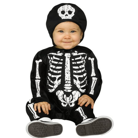 Morris Costumes FW-115321WS Baby Bones Wt Ch 6-12M