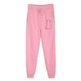 thumbnail image 3 of USNSM High Waist Sweatpants for Women Trendy Lovely Cat Print Joggers Pants Baggy Lounge Workout Trousers with Pockets Pink S, 3 of 4