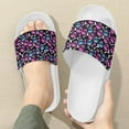 thumbnail image 3 of Psesaysky Unisex Skeleton Printed Slide Sandals Shoes Fashion Comfortable Sandals Indoor Outdoor Anti-Slip Lightweight Slide Sandals Shoes, 3 of 4