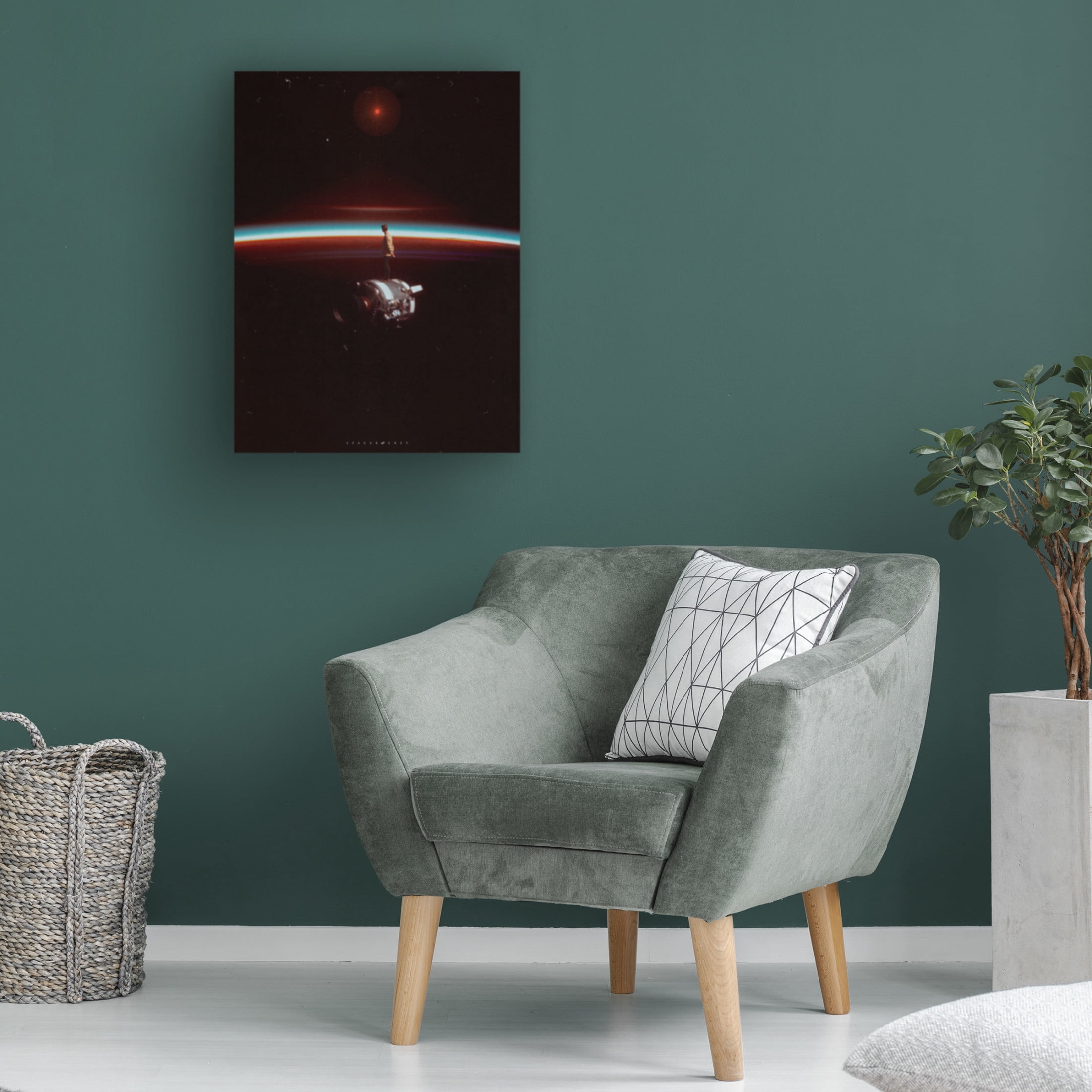 Trademark Fine Art spacerocket art  457 Canvas Wall Art