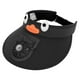 thumbnail image 4 of Sombrero de visera para niños con sombrero de playa de ventilador para gira infantil al aire libre Sports Park Fishing Negro, 4 of 8
