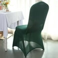 thumbnail image 3 of Efavormart 1 SET Hunter Green Stretchy Spandex Fitted Banquet Chair Cover Dinning Event Slipcover For Wedding Party Banquet Catering, 3 of 10