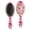 Pink Breast Cancer-3, variant on Pink Breast Cancer and Pioneer Flower Love Hair Brush,Girls Detangling Hair Brush,Glide Through Tangles with Ease for Wet & Dry Hair,8.8"X2.8"