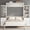 White, variant on Euroco Wood Full Size Murphy Bed with Storage Shelves, Convertible Wall Bed with Drawers, White
