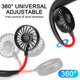 thumbnail image 3 of Ventilador de cuello Ventilador portátil personal Ventilador USB Mini ventilador pequeño recargable Ventilador de banda para el cuello Manos libres Ventilador deportivo portátil Fokelyi HMHZ454-1, 3 of 6