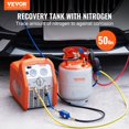 thumbnail image 3 of STAWAY 50L Refrigerant Recovery Tank, 400 PSI Portable Cylinder with Y-Valve, Compatible with R22/R134A/R410A, Durable & Leak-proof, Ideal for HVAC & Automotive, 3 of 9