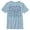 Light Blue, variant on Boy's Lilo & Stitch Blue Checkered Palm Trees  Graphic Tee White Small