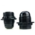 thumbnail image 5 of BR-Vie E27 Portalámparas, 4 Piezas E27 Socket, E27 Portalámparas, Portalámparas Sólido, Adaptador de Portalámparas Negro, Portalámparas Decoración Café Cocina Cafetería Industria y Bricolaje esquí esquí Gafas de esquí, 5 of 5