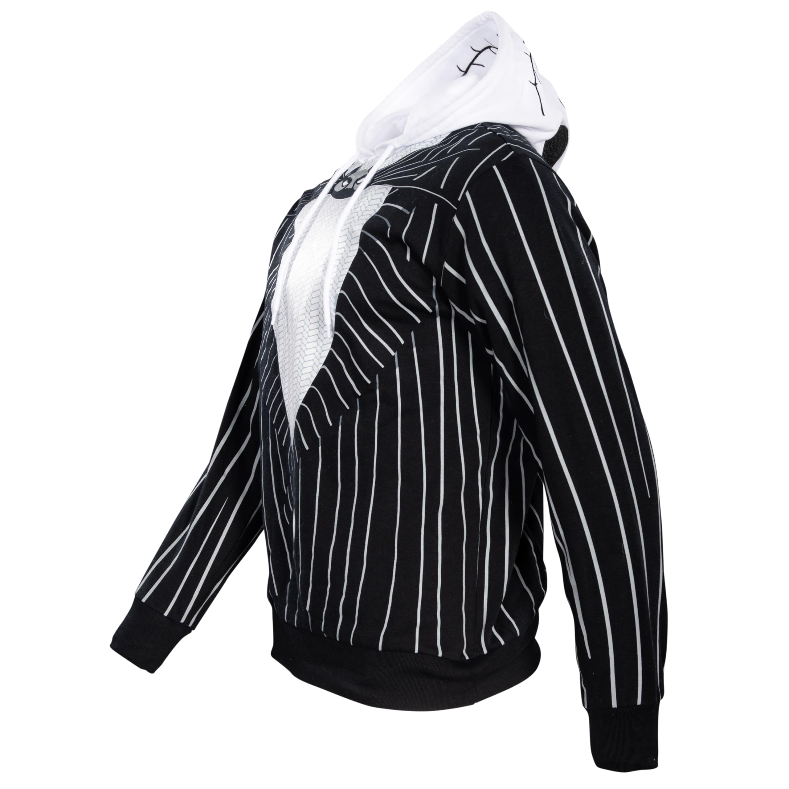 The Nightmare Before Christmas Jack Skellington Halloween Costume Cosplay Hoodie - Officially Licensed